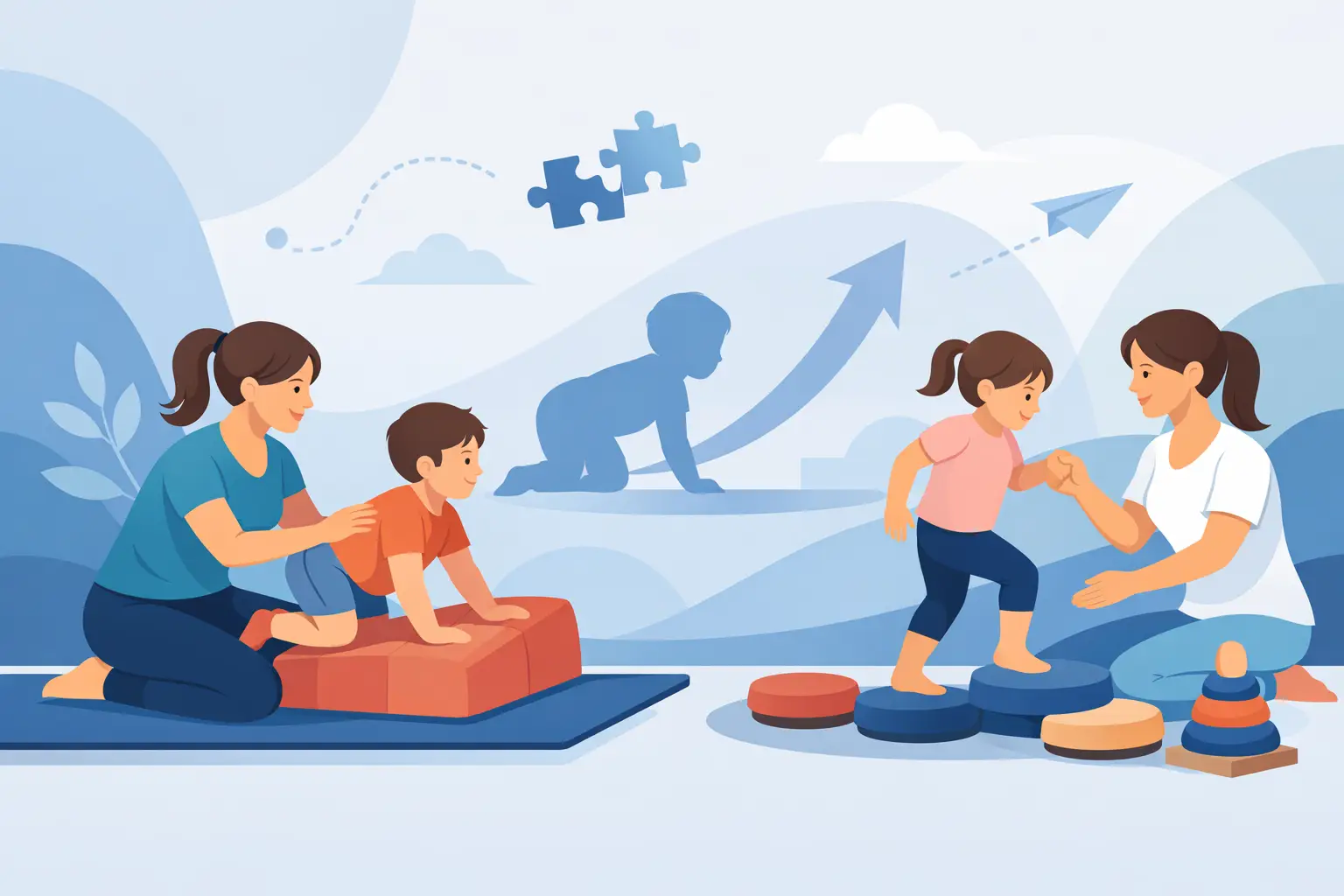 Kinderphysiotherapie bei Entwicklungsverzögerung