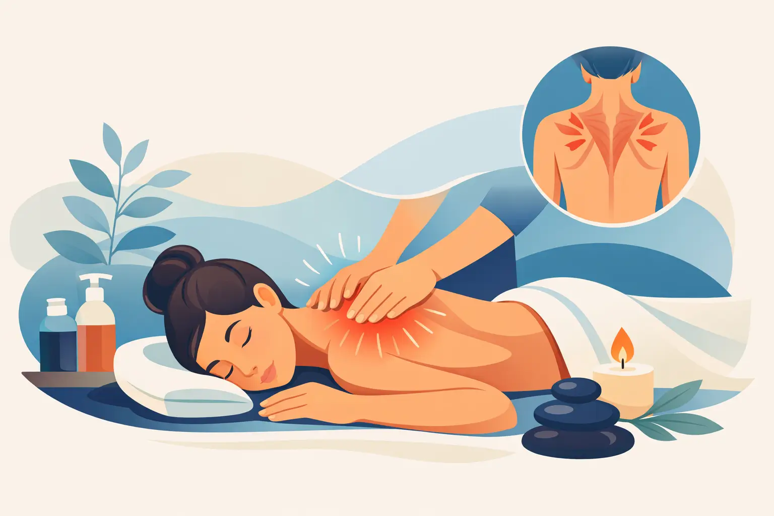 Massage bei Muskelverspannung richtig nutzen
