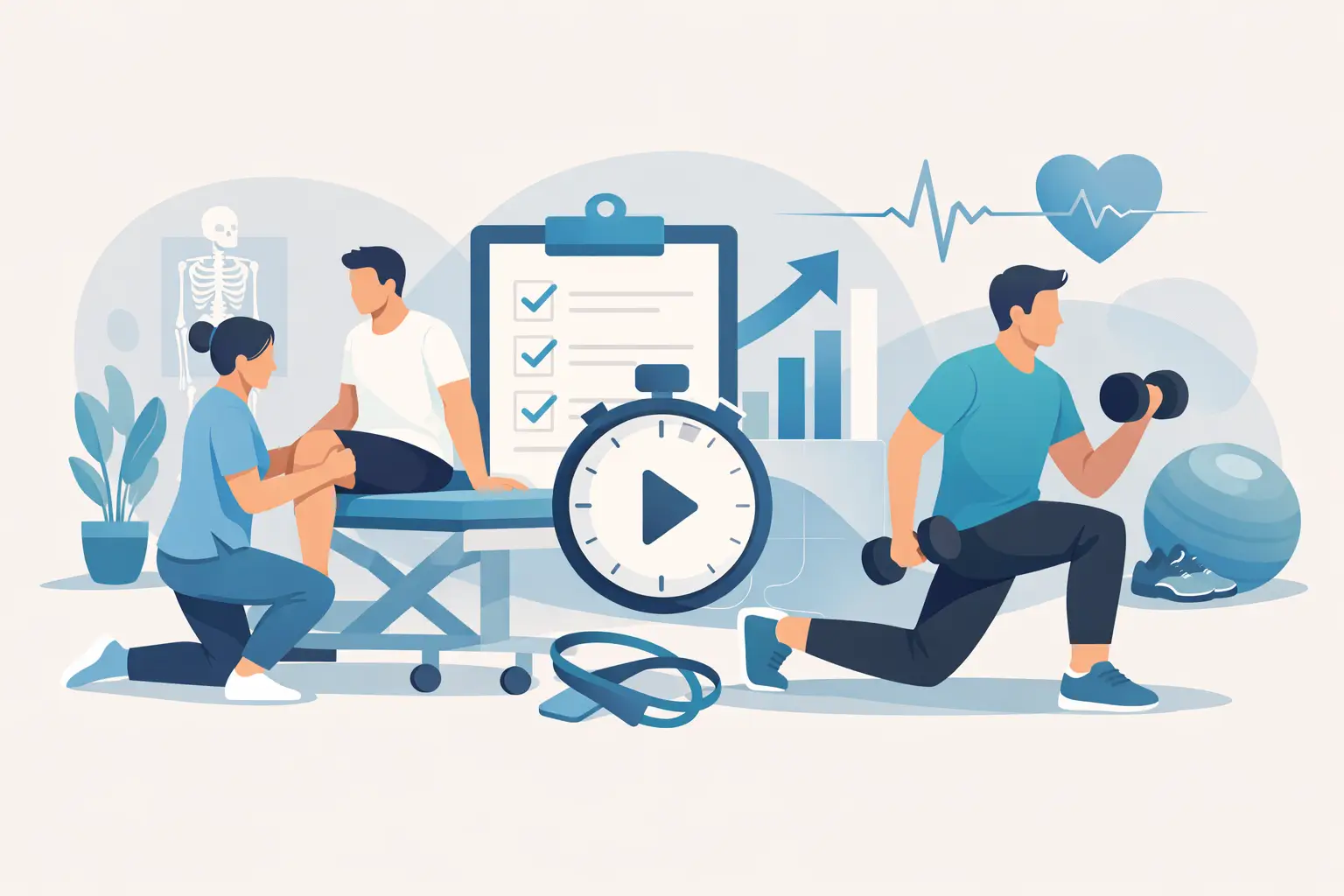 Trainingsplanung nach Physiotherapie richtig aufbauen