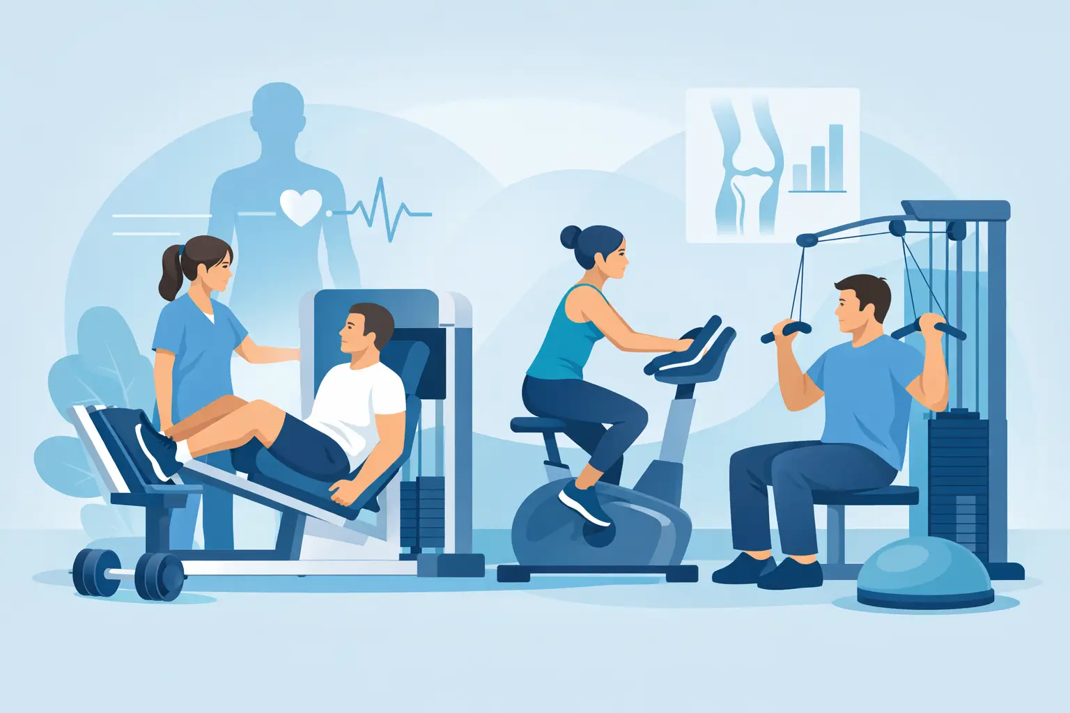 Medizinische Trainingstherapie gerätegestützt