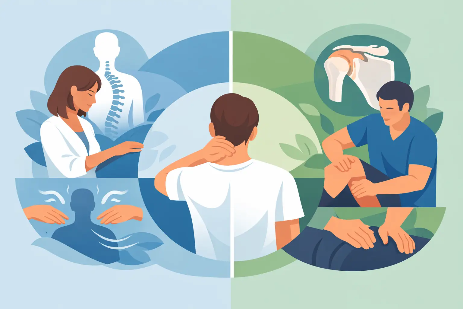 Osteopathie oder manuelle Therapie wählen? 3 Osteopathie oder manuelle Therapie wählen?