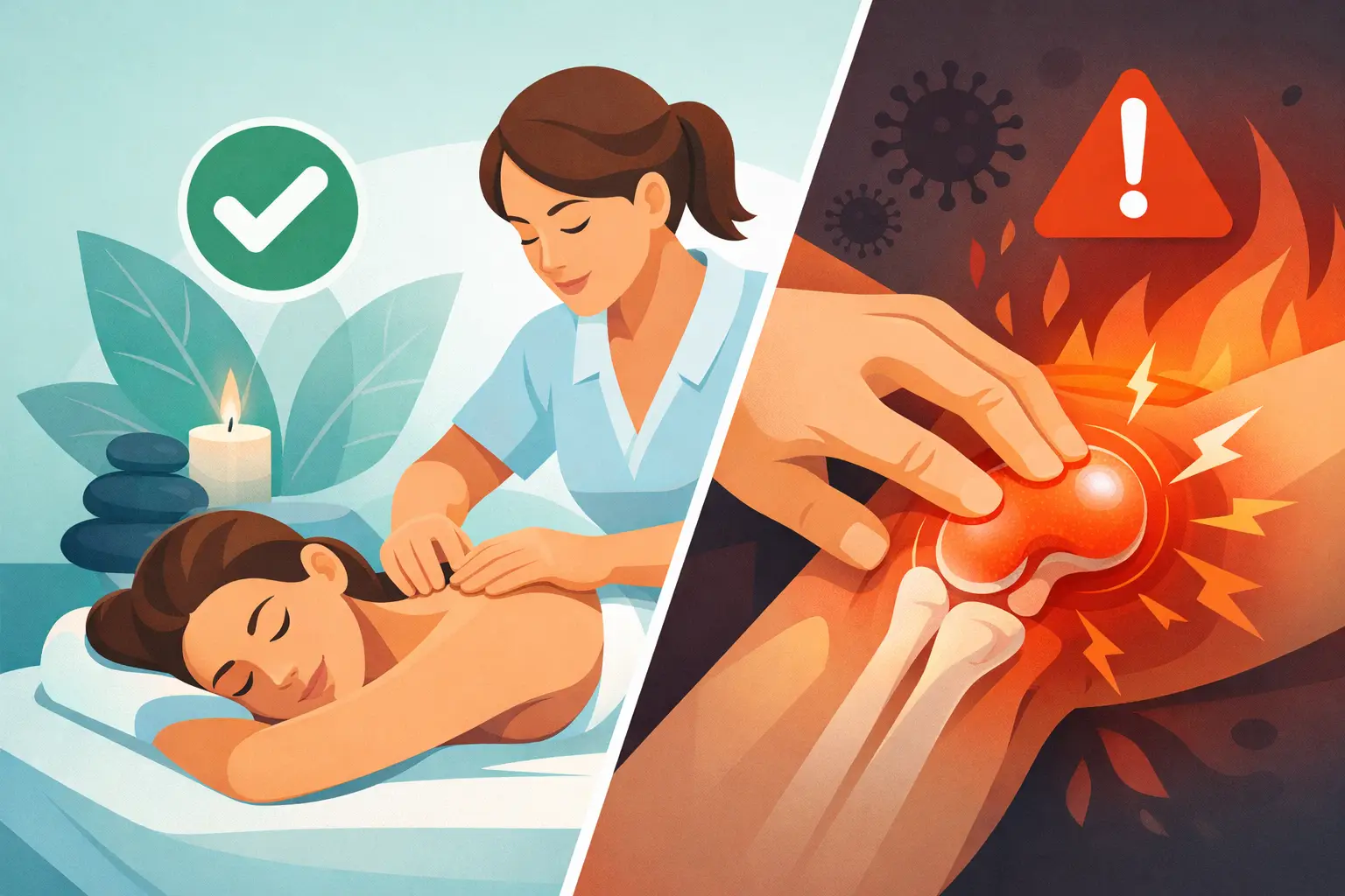 Massage bei Entzündung: Wann sie hilft und wann nicht 6 Massage bei Entzündung: Wann sie hilft und wann nicht