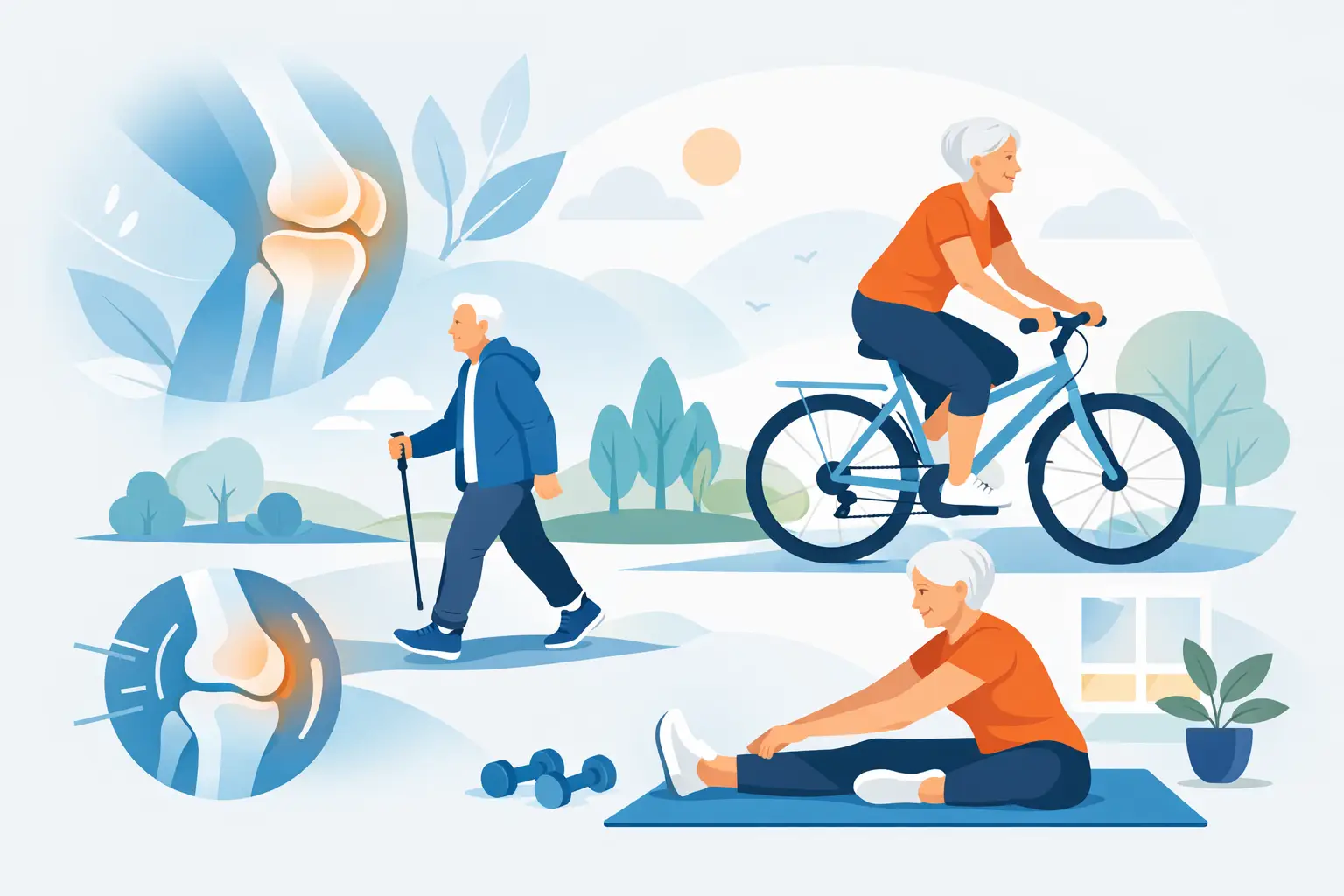 Ratgeber Arthrose und Bewegung im Alltag
